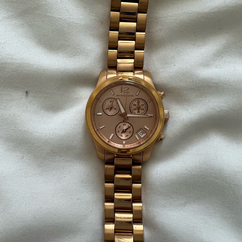 Michael Kors Rose Gold Watch